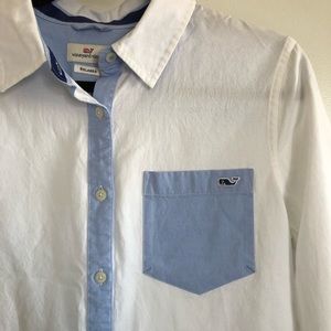 NWT Vineyard Vines color blocked dress shirt